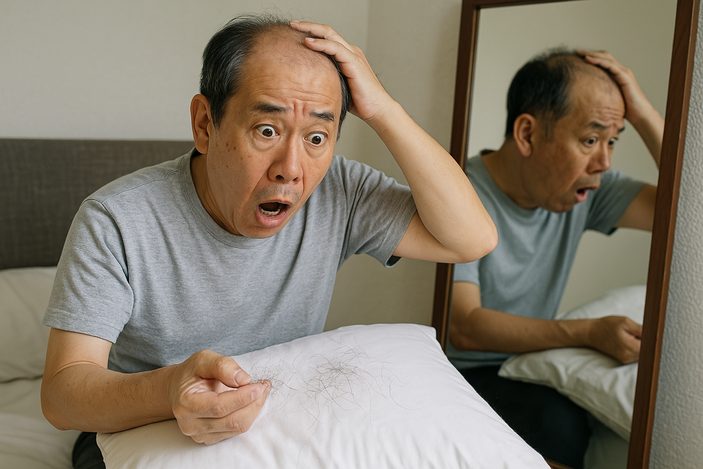 もしかしてAGA（男性型脱毛症）かも