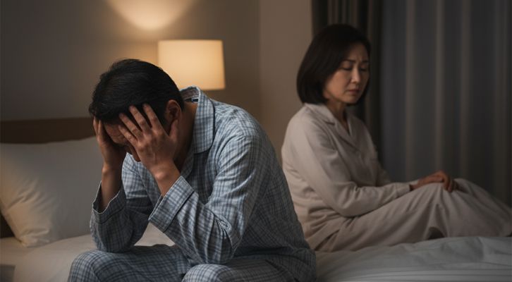 勃起不全(ED)で奥さんと夜の営みができない男性