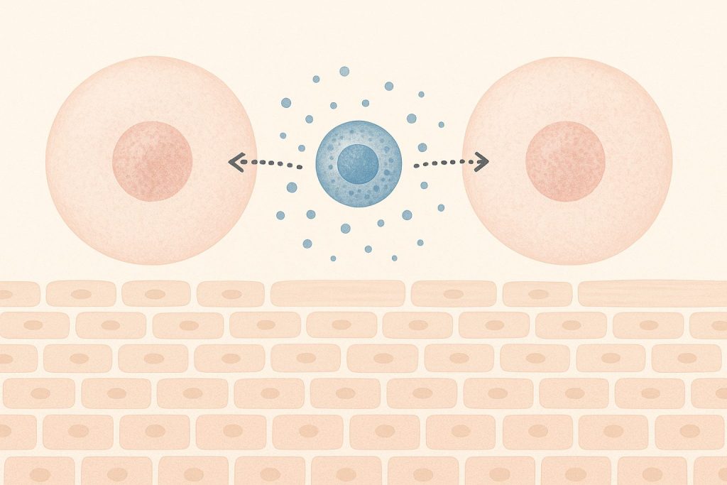 エクソソームとは?細胞同士が“美白の指令”を伝える存在