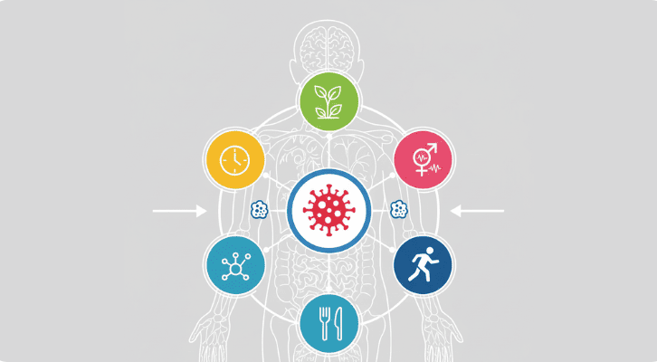 コロナ後遺症と老化・疾患・健康リスクとの関連性