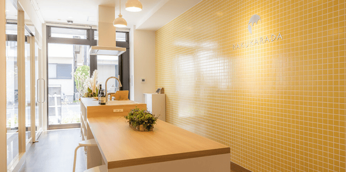 「日本初」クリニック内にアイランドキッチンでの栄養指導