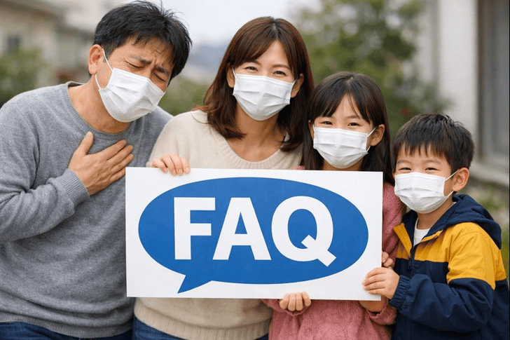 ウイルス性胃腸炎に関してよくある質問