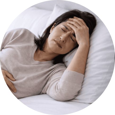 胃腸炎の進行期症状（半日〜1日程度）