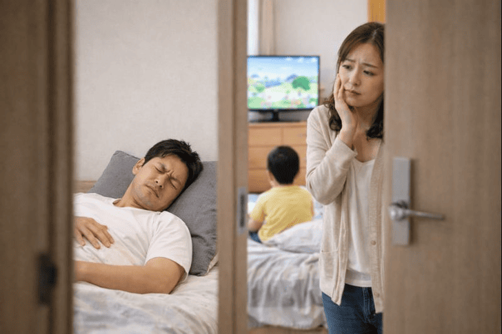 ウイルス性胃腸炎患者と寝室は極力分けるのがベスト