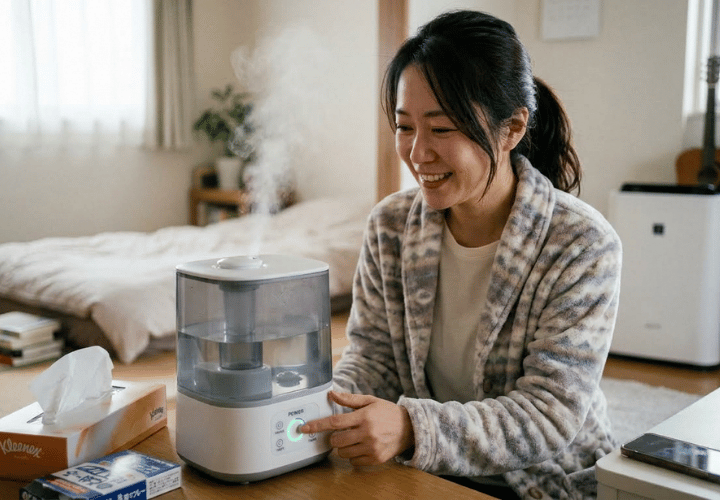 花粉症で痰が絡むときの自宅でできるセルフケアと注意点